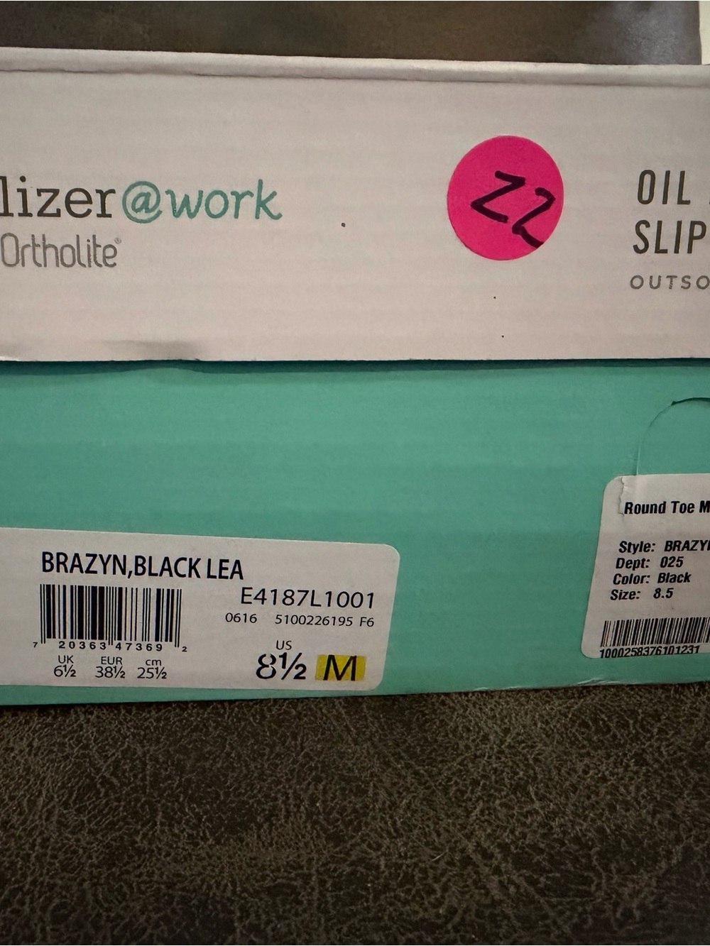Naturalizer Black Leather Flats - BrazyN Slip-On